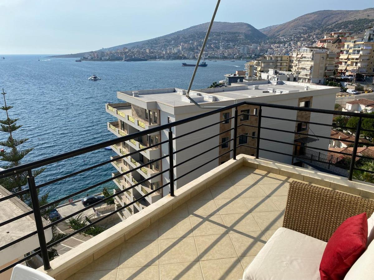 Apartment With Huge Sea View Balcony Sarandë 外观 照片