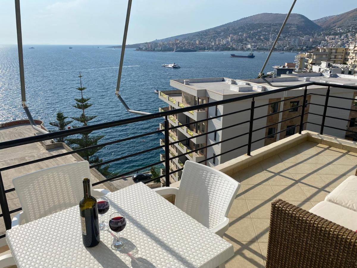 Apartment With Huge Sea View Balcony Sarandë 外观 照片