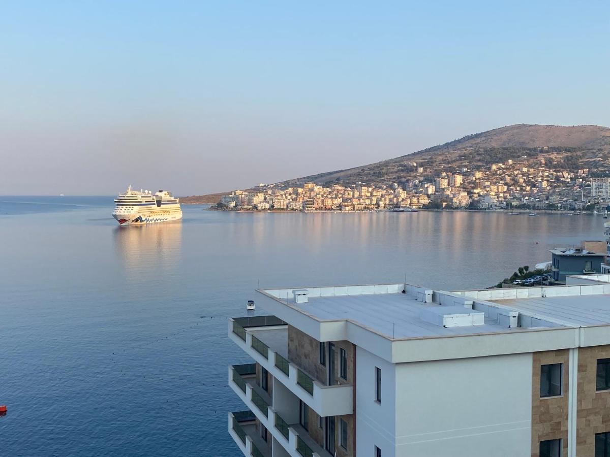 Apartment With Huge Sea View Balcony Sarandë 外观 照片